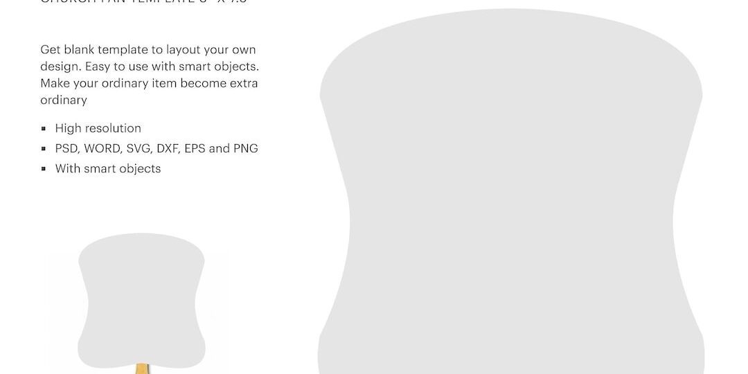 Church Fan Template Paddle Fan Template Wedding Fan Blank Template Cricut Silhouette Silhouette Studio Paper Size Letter Etsy