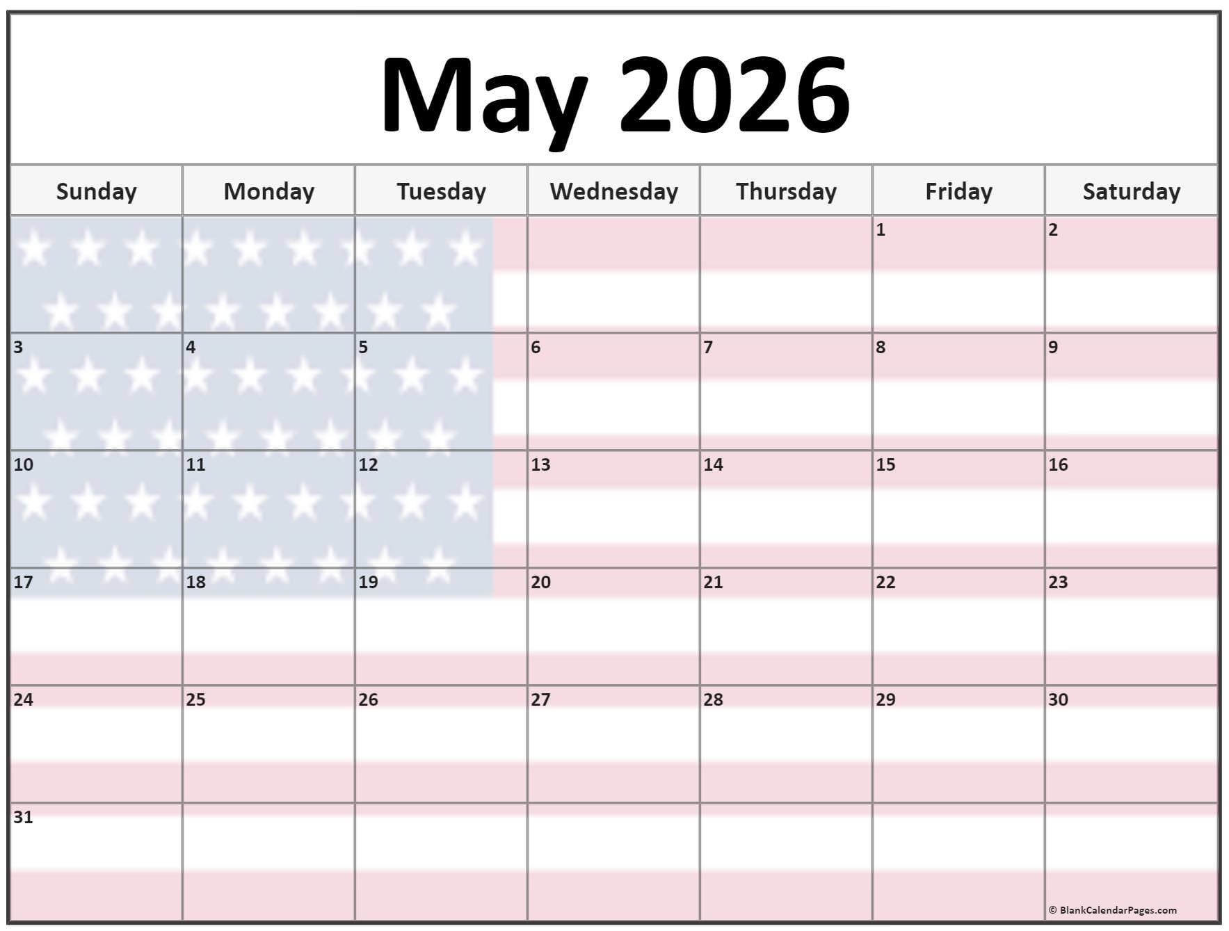 Collection Of May 2026 Photo Calendars With Image Filters Collection Of May 2026 Photo Calendars With Image Filters