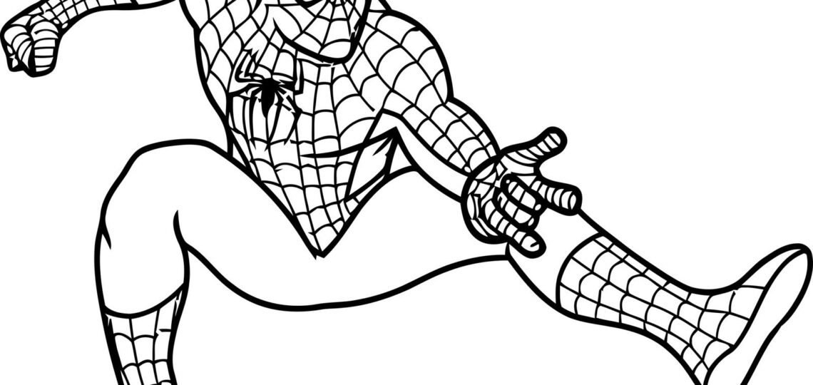 Coloring Pages Free Printable Spiderman Coloring Pages For Kids