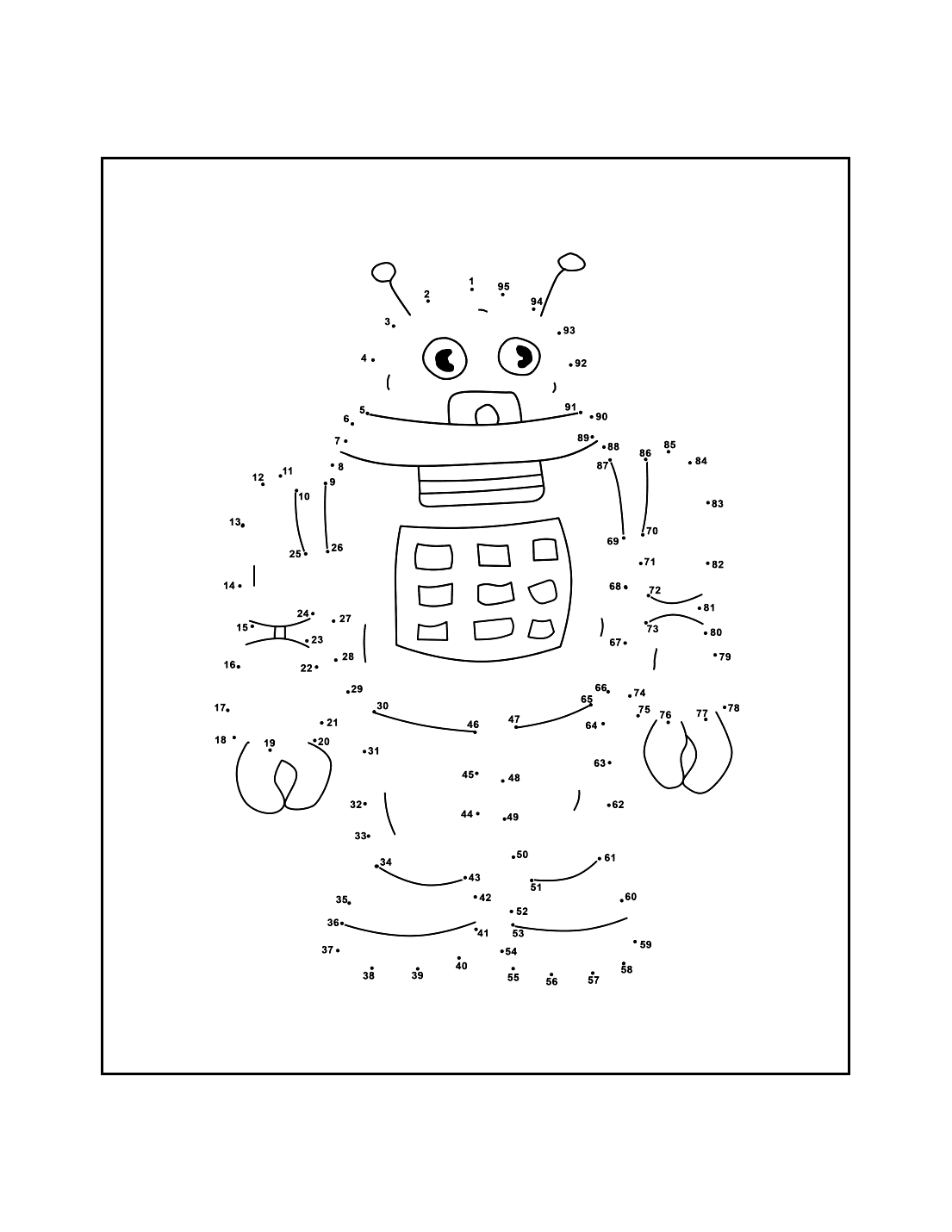 Connect The Dots Printables Printable Coloring Pages FREE Connect The Dots Printables Printable Coloring Pages FREE