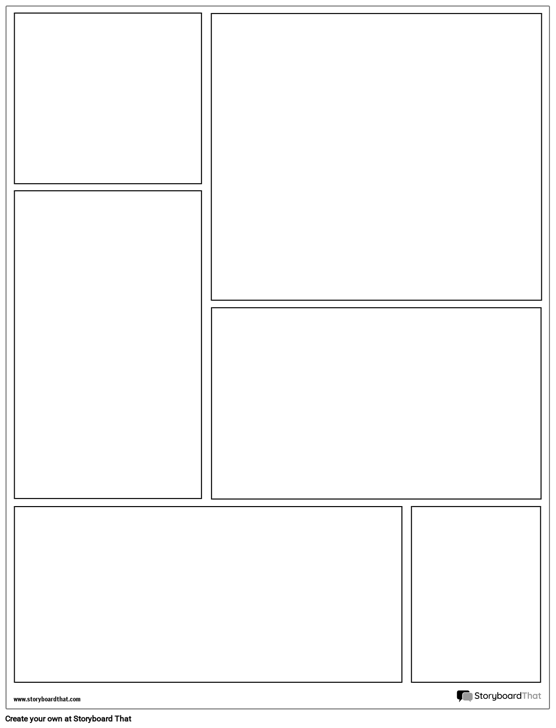 Create A Free Graphic Novel Template StoryboardThat Create A Free Graphic Novel Template StoryboardThat