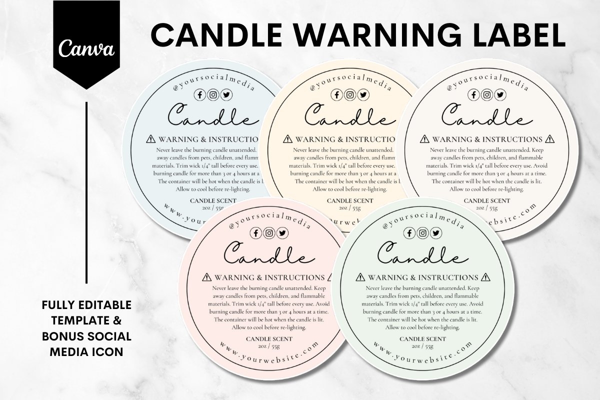 Custom Candle Warning Label Canva Template 5 3242604  Custom Candle Warning Label Canva Template 5 3242604