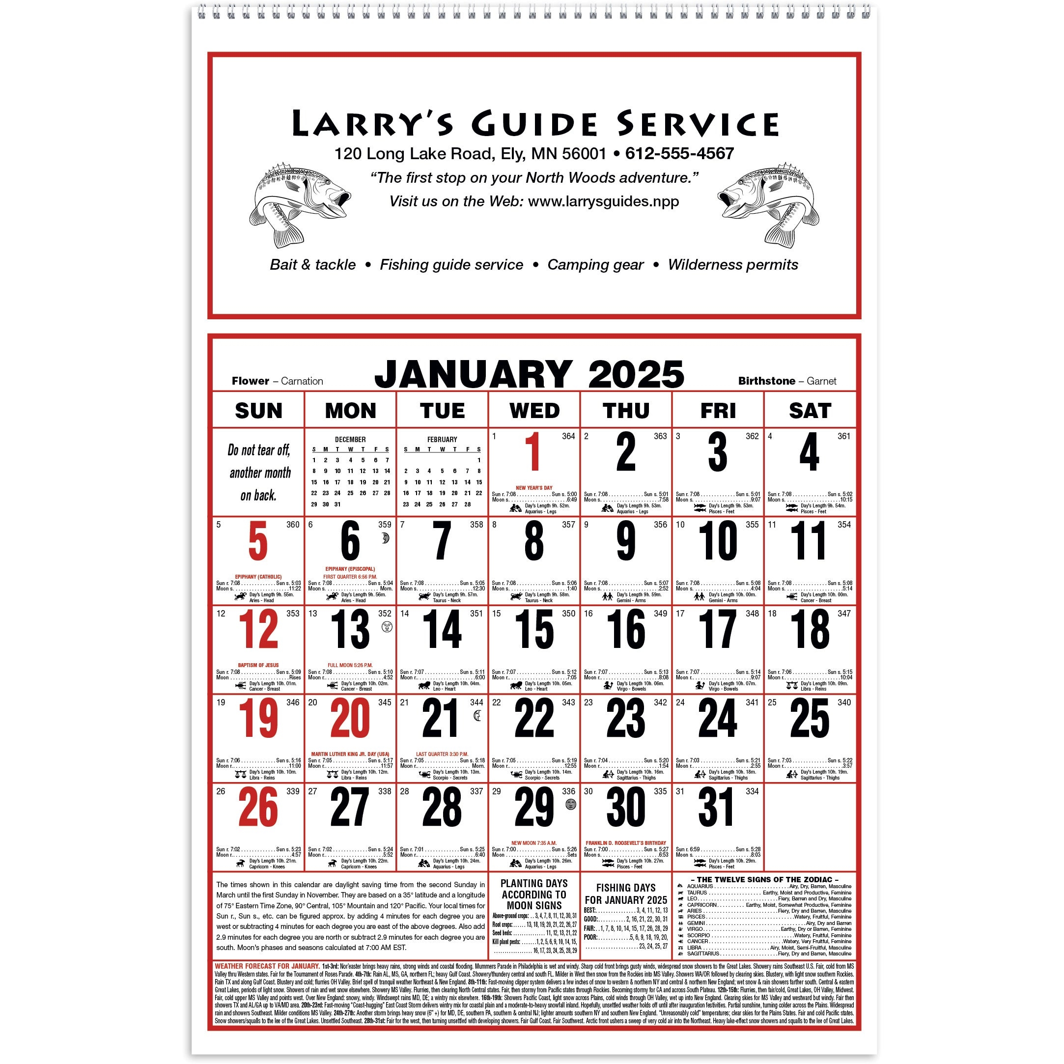 Custom Large Almanac Calendars 2026 Custom Large Almanac Calendars 2026