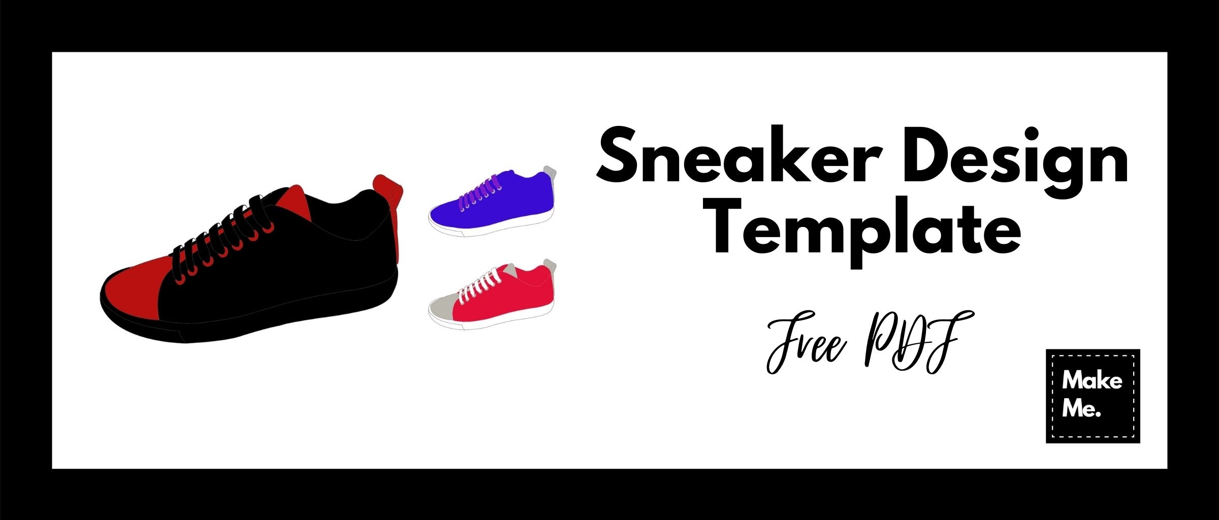 Blank Sneaker Template Printable