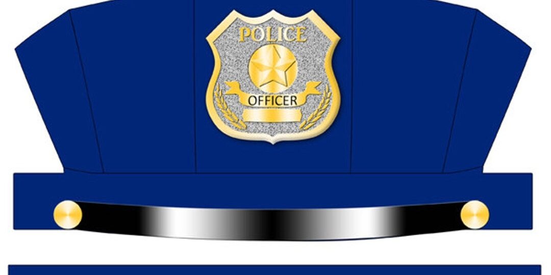 DIGITAL DOWNLOAD Printatoy Blue Police Hat Printable Law Enforcement Dramatic Play Center Community Helper Paper Cop Cap Child s Dress Up Etsy