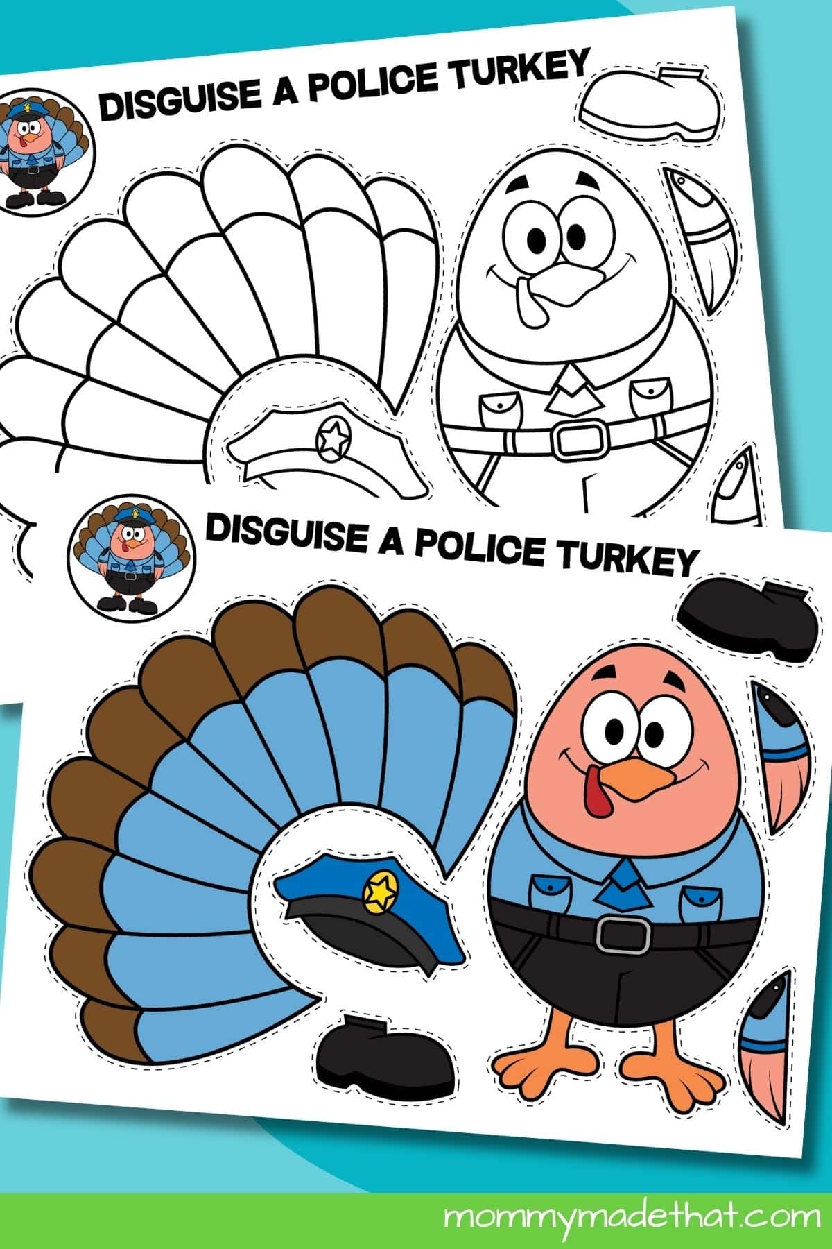 Free Printable Tom The Turkey Template Free Printable Tom The Turkey Template
