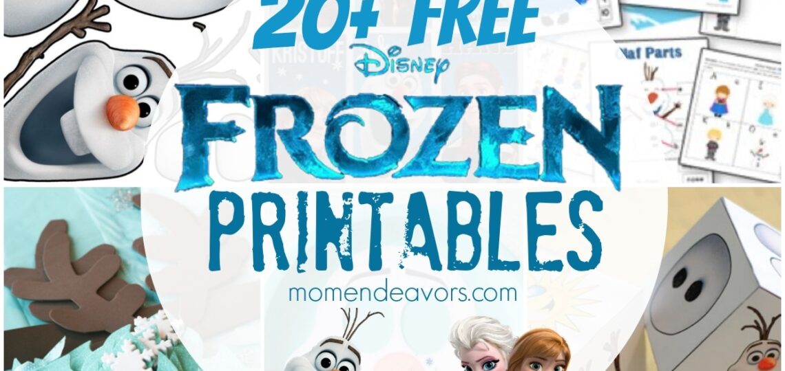 Disney FROZEN Printable Activities U0026 Coloring Pages Mom Endeavors