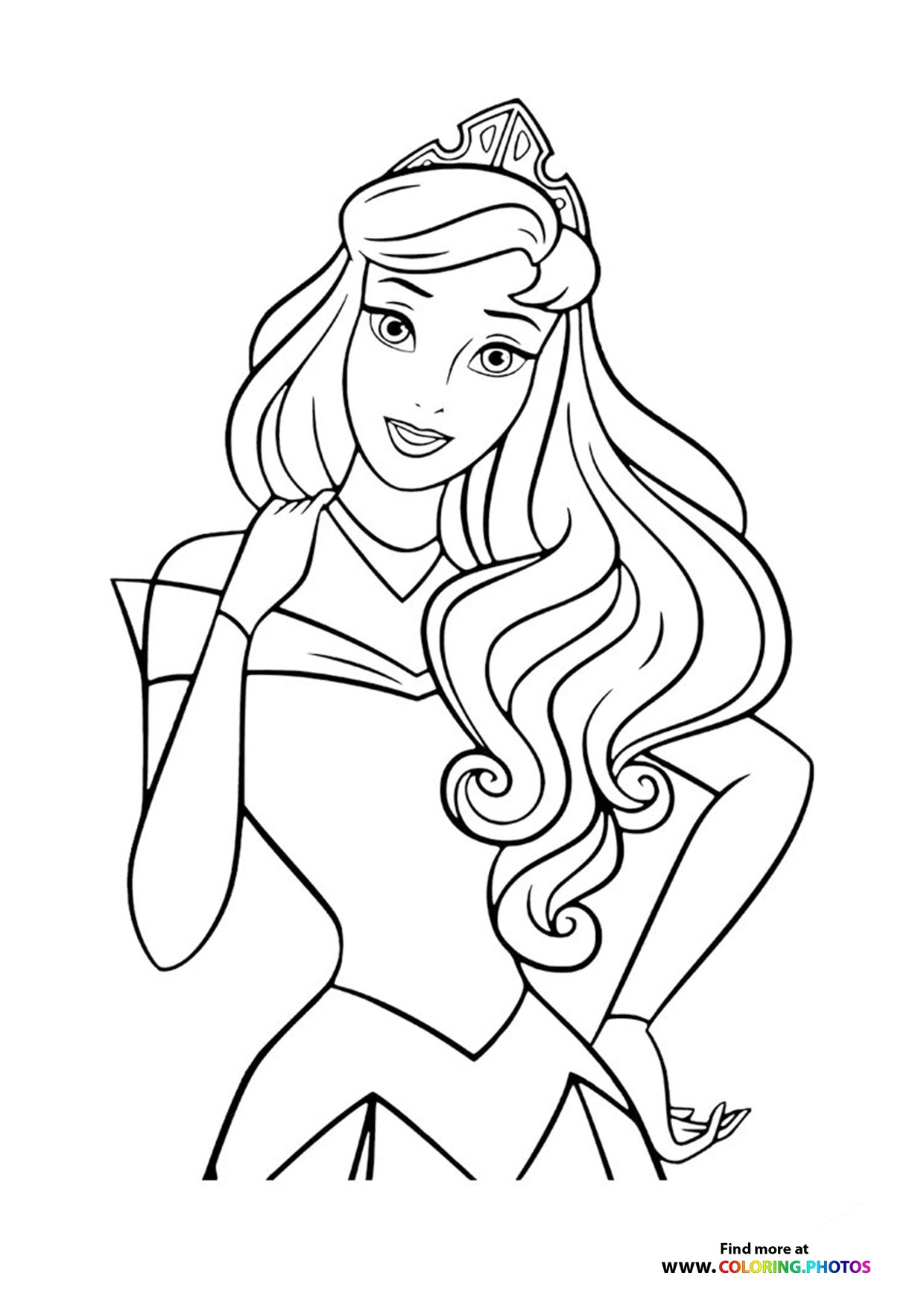 Disney Princesses Coloring Pages For Kids 100 Free Print Or 