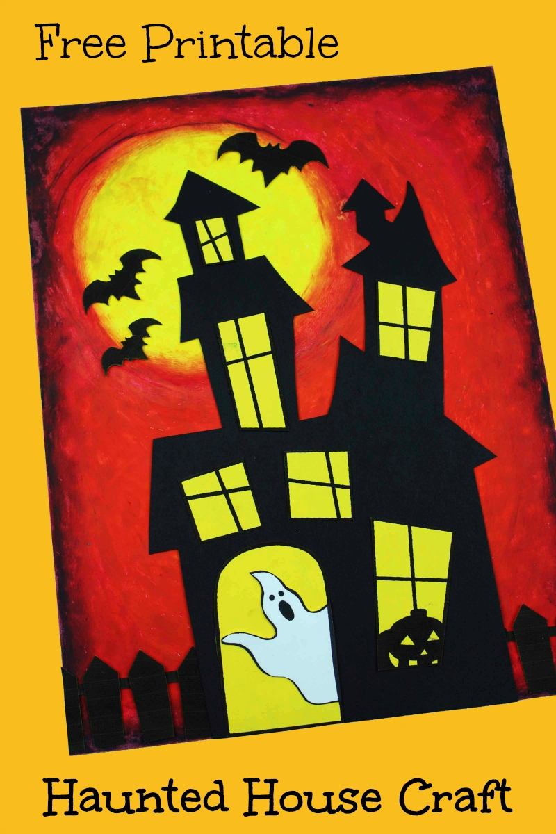DIY Printable Haunted House Craft Mama Likes This DIY Printable Haunted House Craft Mama Likes This
