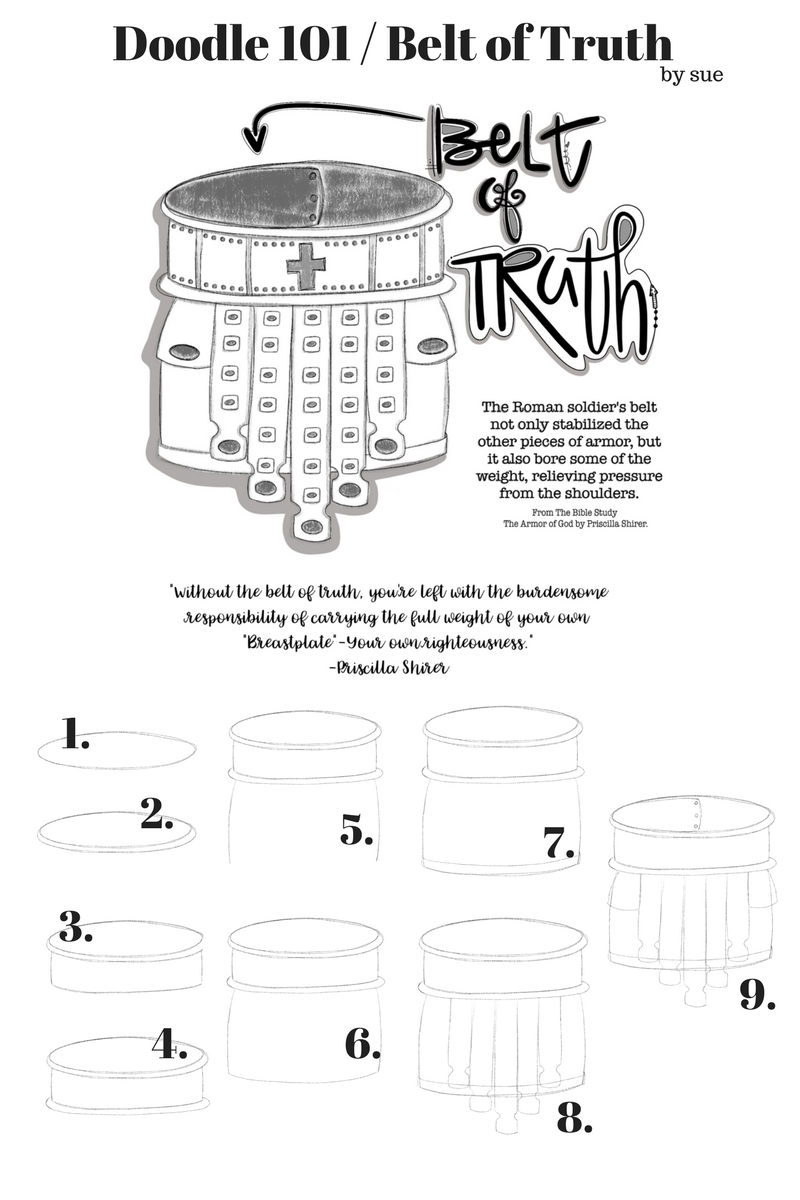 Doodle 101 Belt Of Truth 1Arthouse Doodle 101 Belt Of Truth 1Arthouse