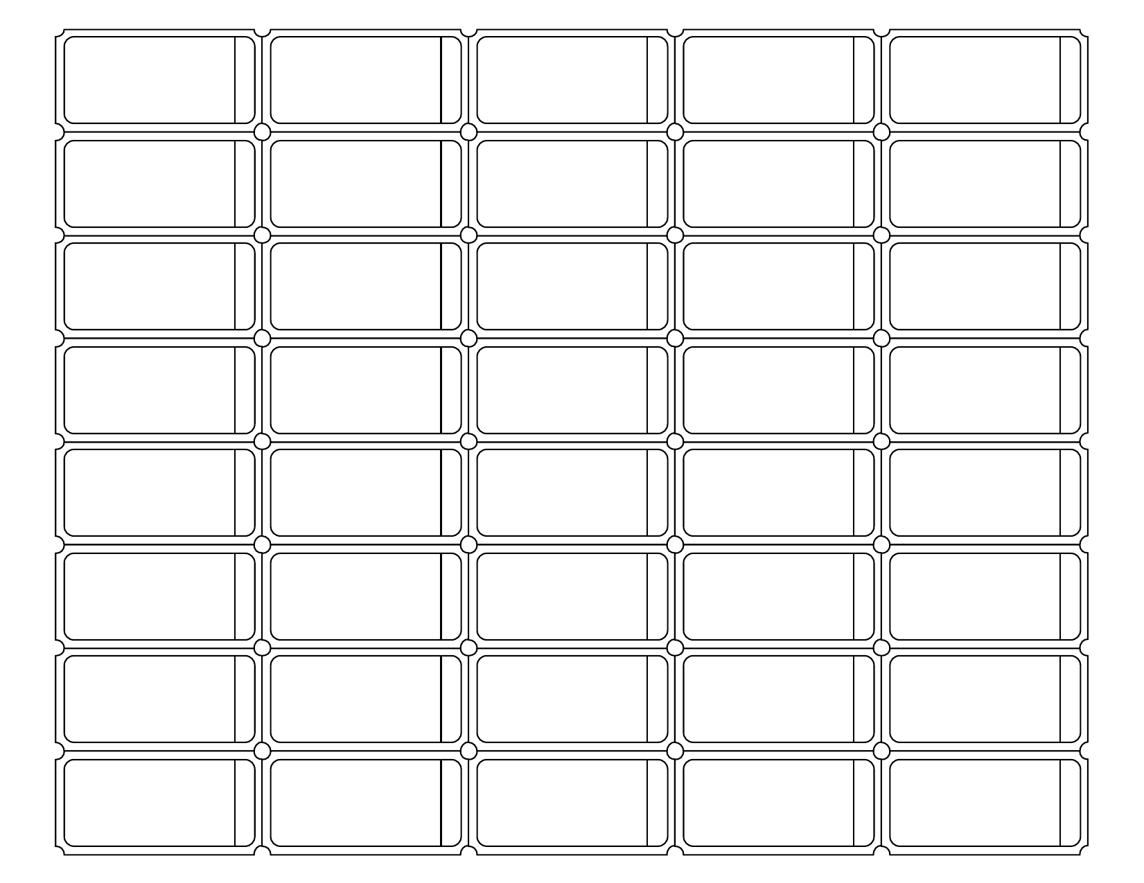 Editable Printable Blank Raffle Ticket Template