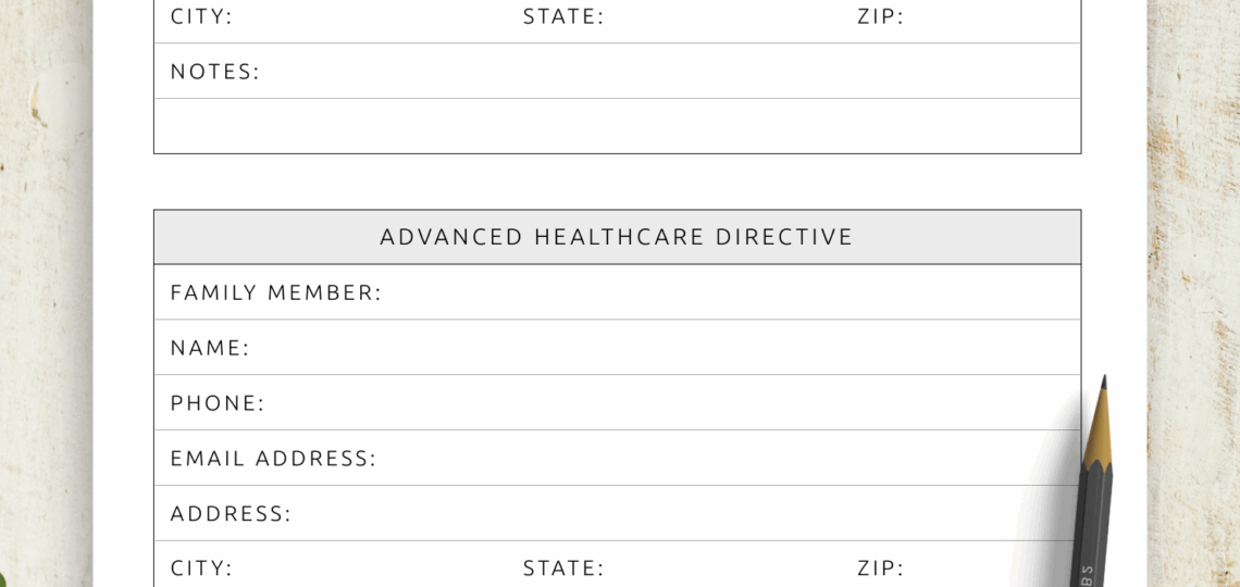 Download Printable End Of Life Documents PDF