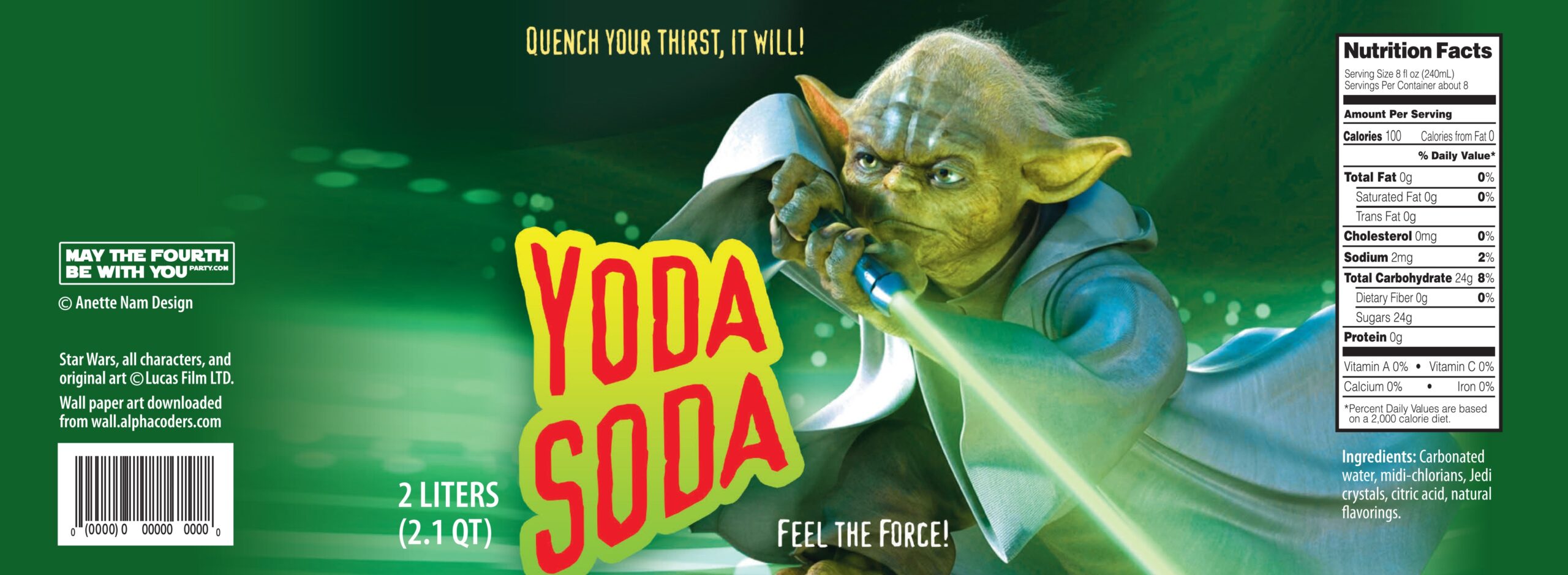 Free Printable Soda Labels