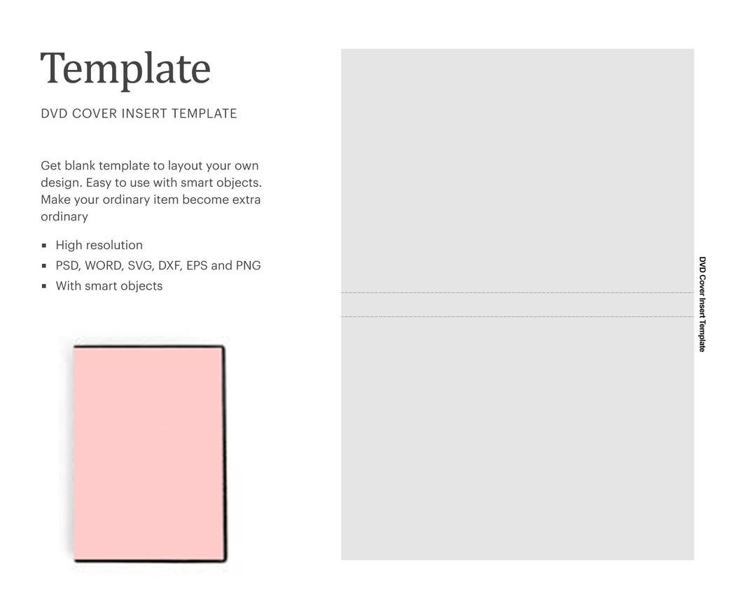 Free Printable Dvd Sleeve Template Free Printable Dvd Sleeve Template