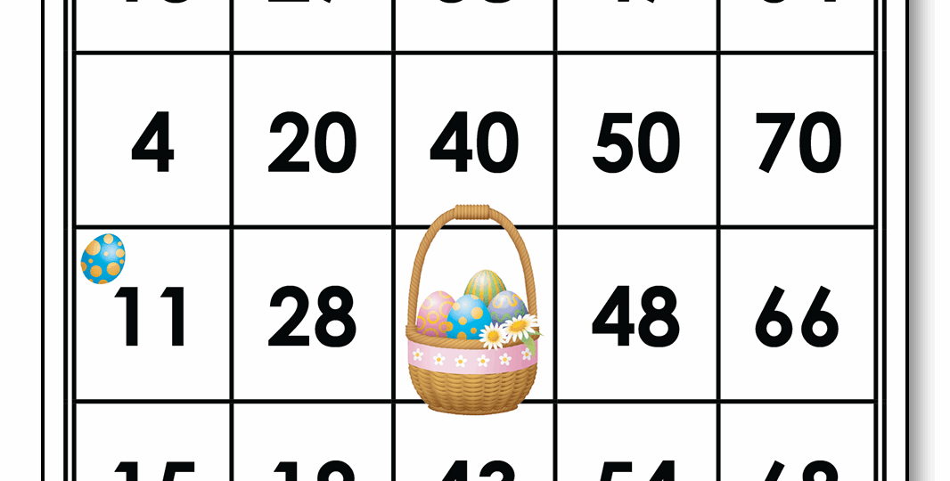Easter Bingo Cards Printable Activity Connection