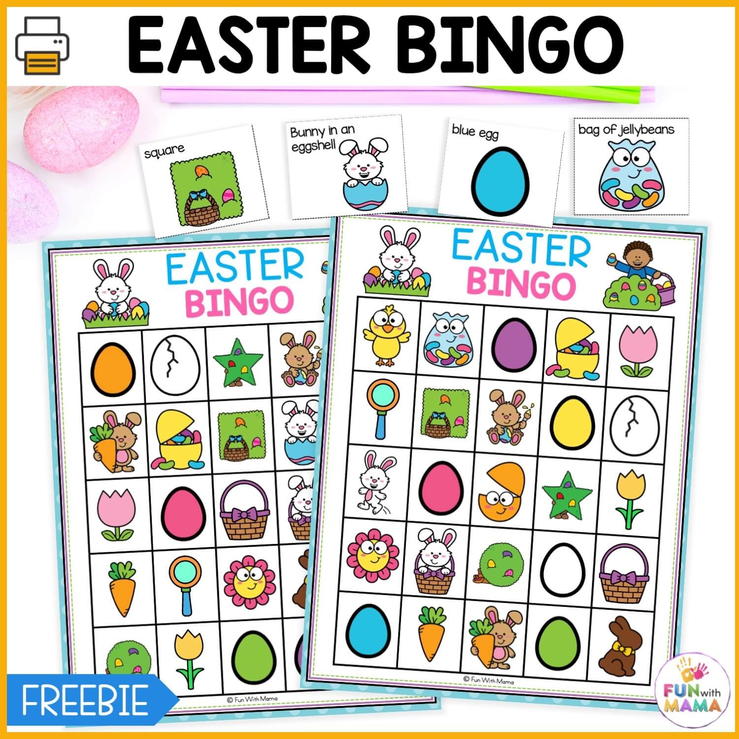 Easter Bingo Free Printables Fun With Mama Easter Bingo Free Printables Fun With Mama