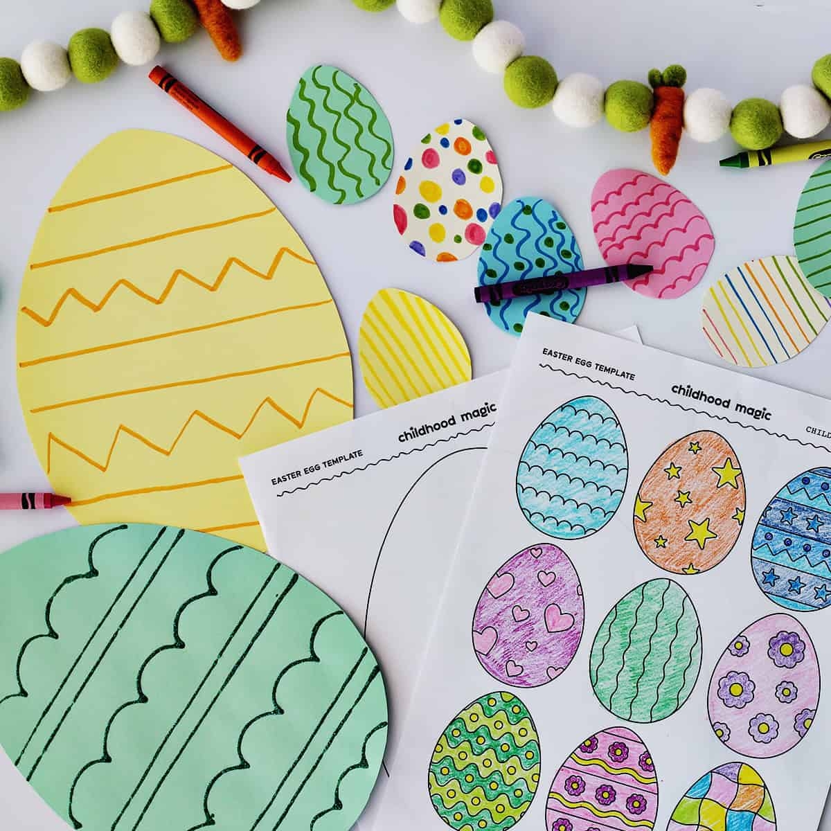 Easter Template Printable Free Easter Template Printable Free