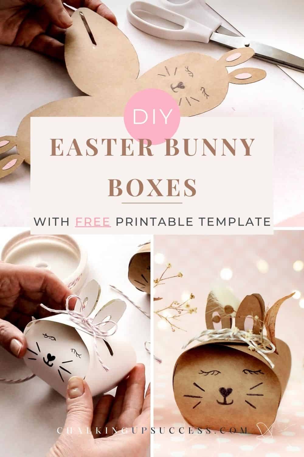 Easter Treat Box Template Free Printable