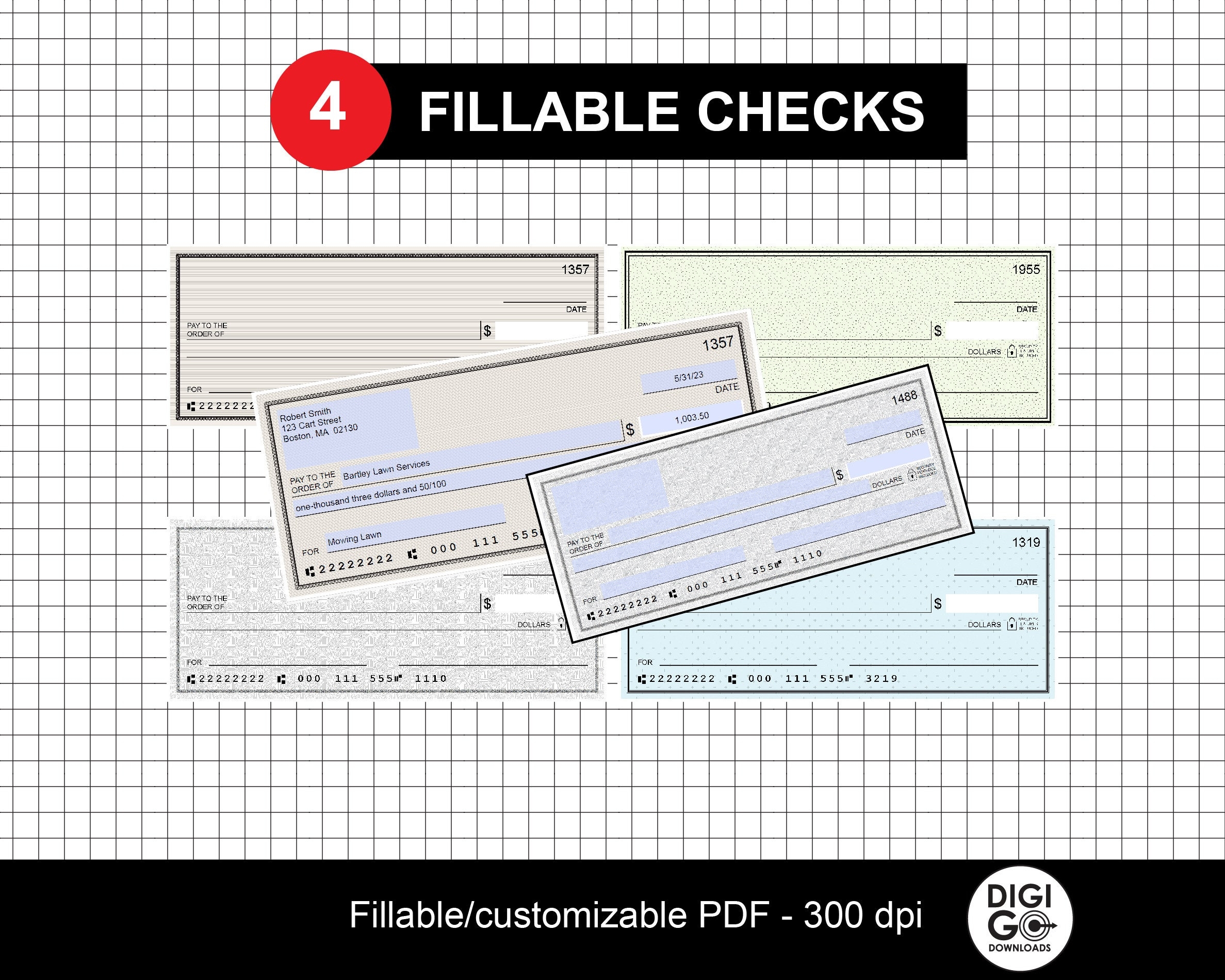Free Printable Blank Check Template Free Printable Blank Check Template