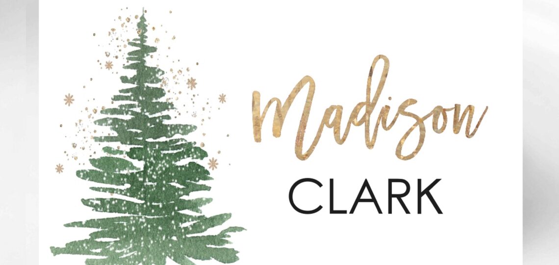 Editable Christmas Place Cards Holiday Place Cards Christmas Place Card Template Gold Foil Script Place Card DIY Corjl CP53 CP56 CP66 Etsy