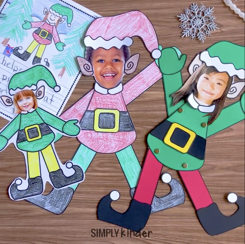 Elf Yourself Craft Simply Kinder Plus