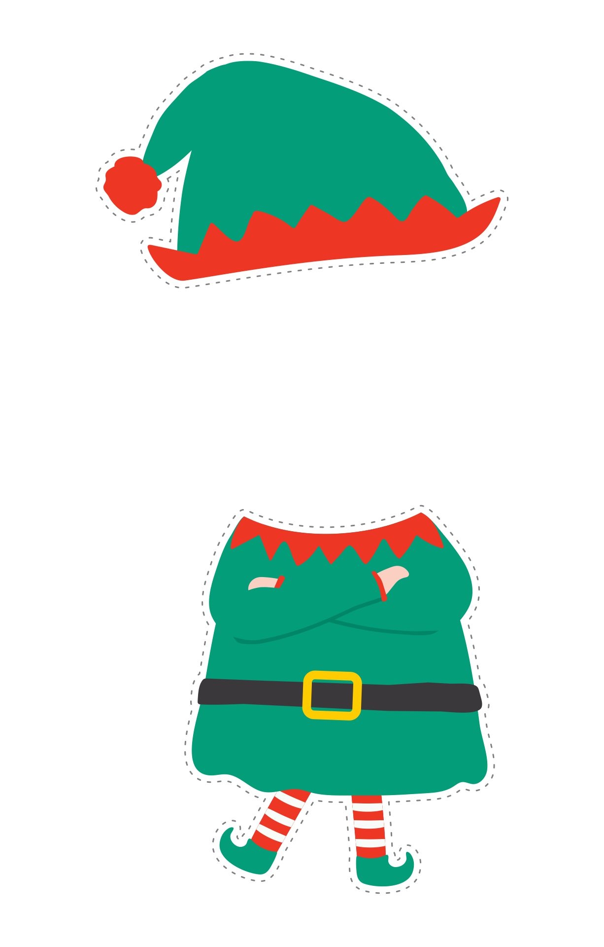Elf Yourself Craft Template Printable