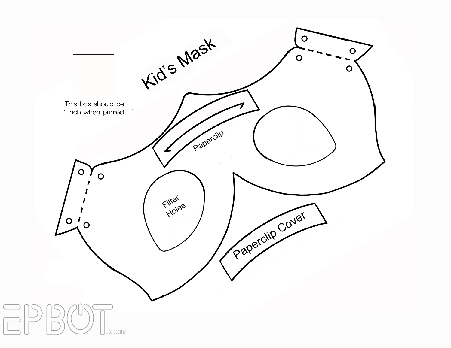 EPBOT FINALLY Our Foam Face Mask Template U0026 Tutorial 