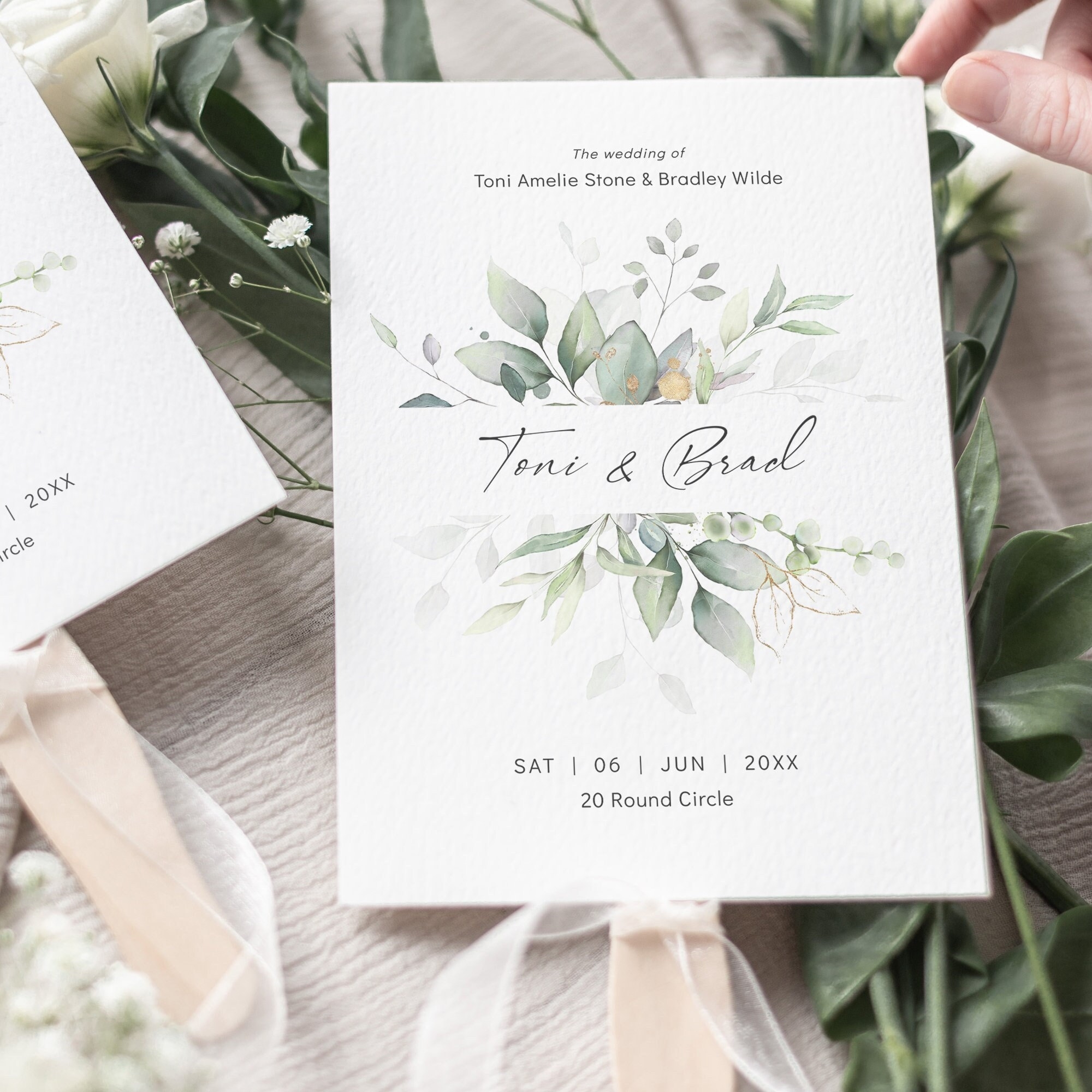 Free Printable Wedding Fan Template