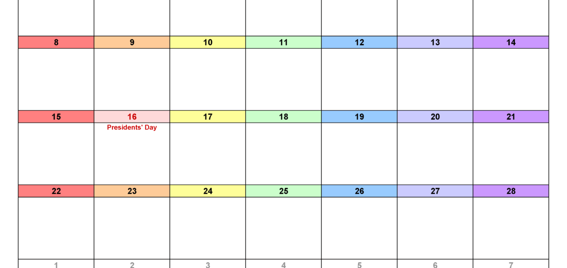 February 2026 Calendar Templates For PDF Excel And Word