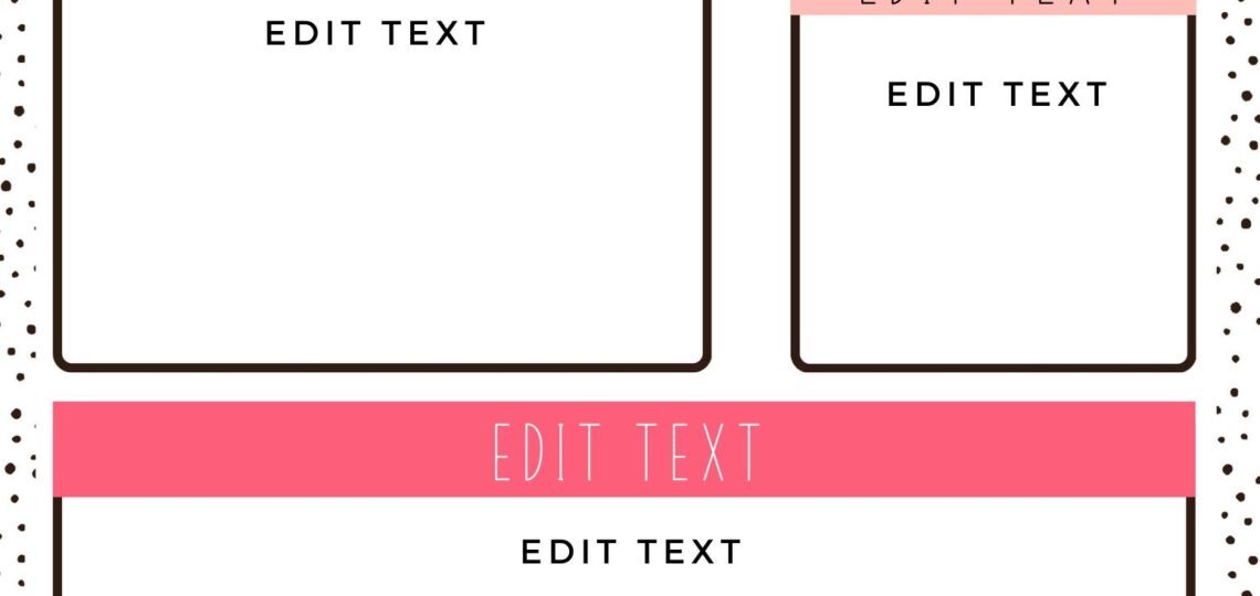 February valentine s Day Newsletter Template editable Etsy