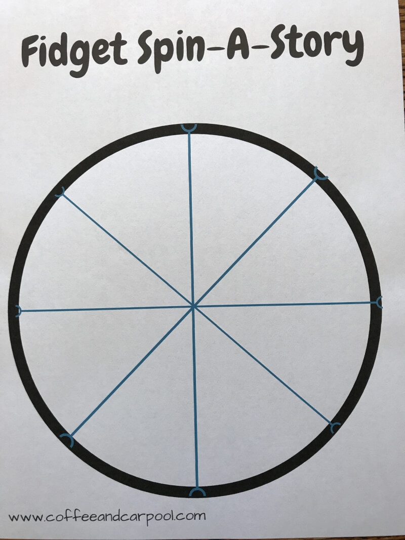 Spinner Template Printable Free