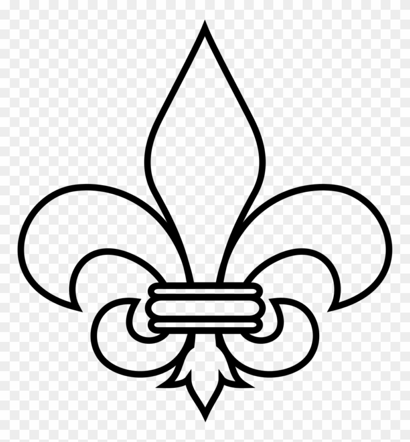 Fleur De Lis Stencil Fleur De Lis Free Transparent PNG Clipart Images Download