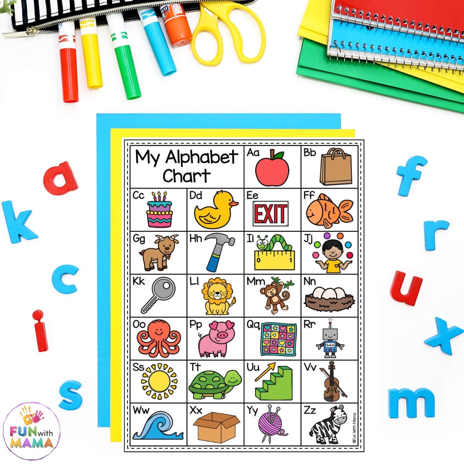 Abc Chart Free Printable Abc Chart Free Printable