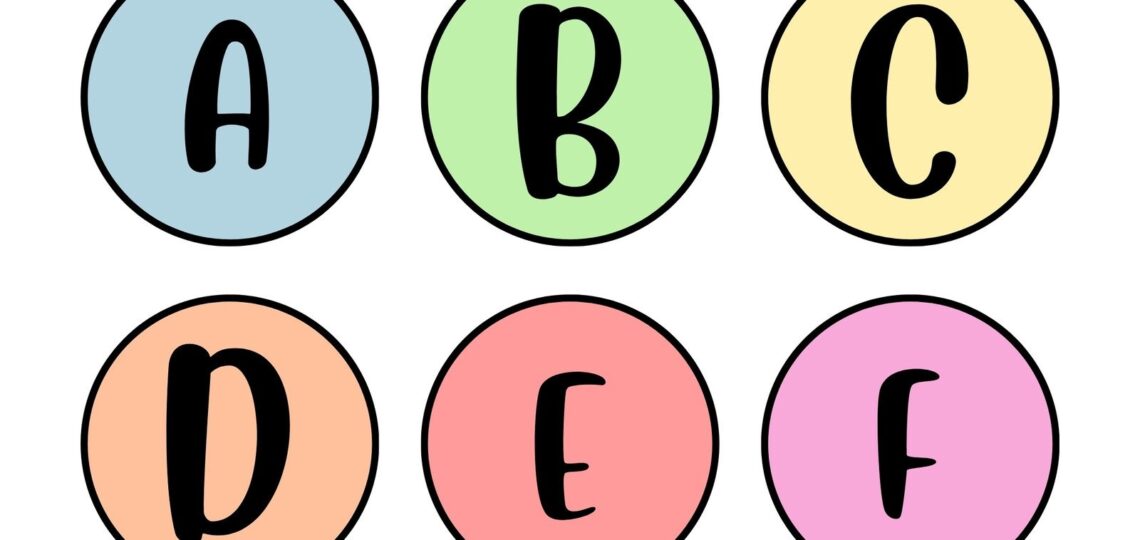 Free And Customizable Alphabet Templates Canva