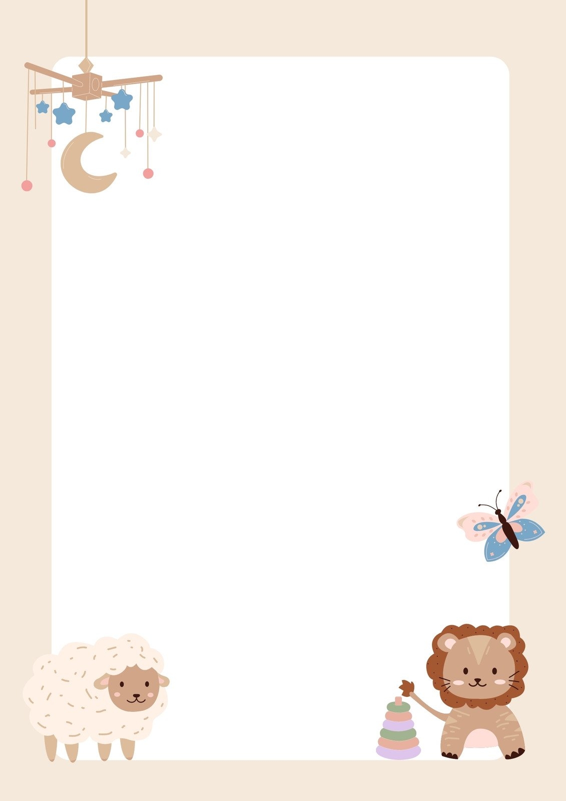 Free And Customizable Baby Templates