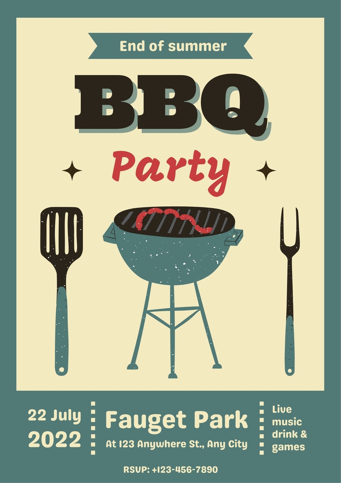 Free And Customizable Bbq Templates