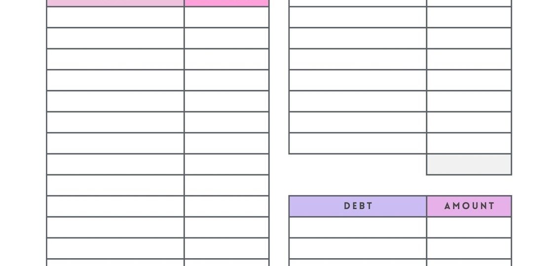 Free And Customizable Budget Templates