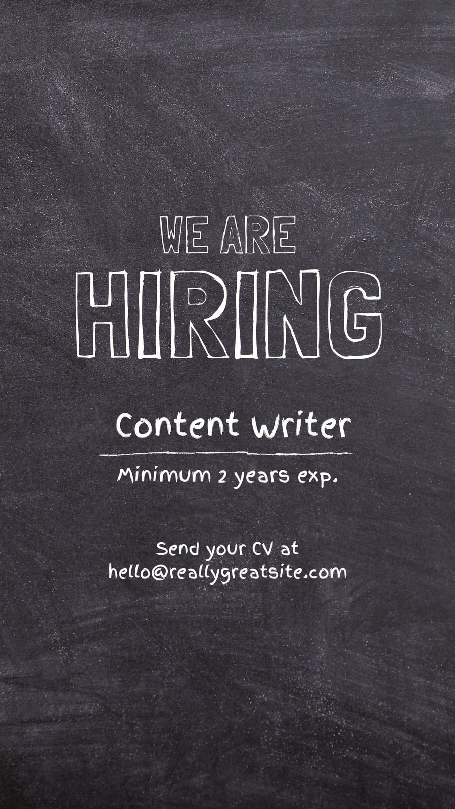 Free Chalkboard Printable Templates