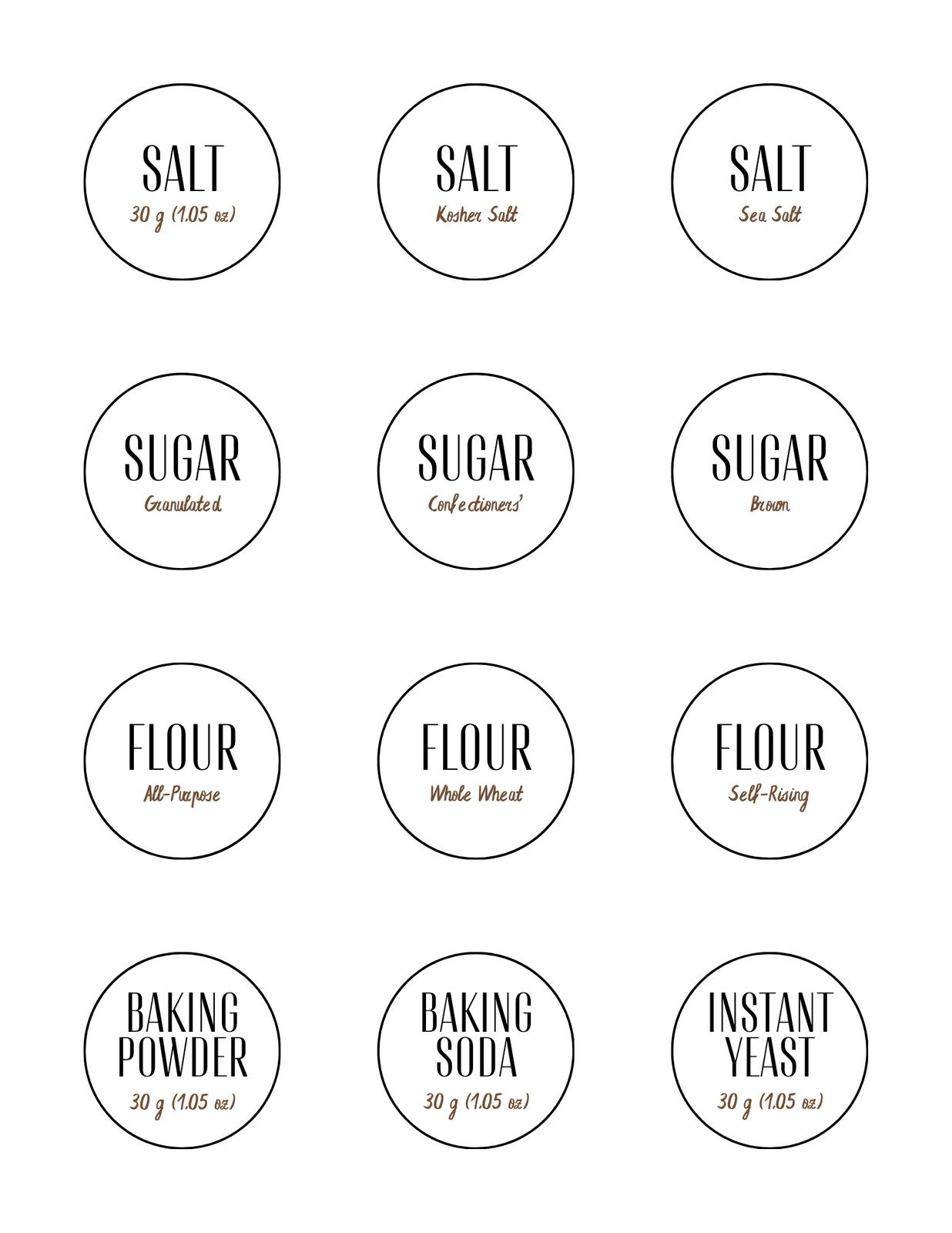 Free Printable Round Label Templates Free Printable Round Label Templates