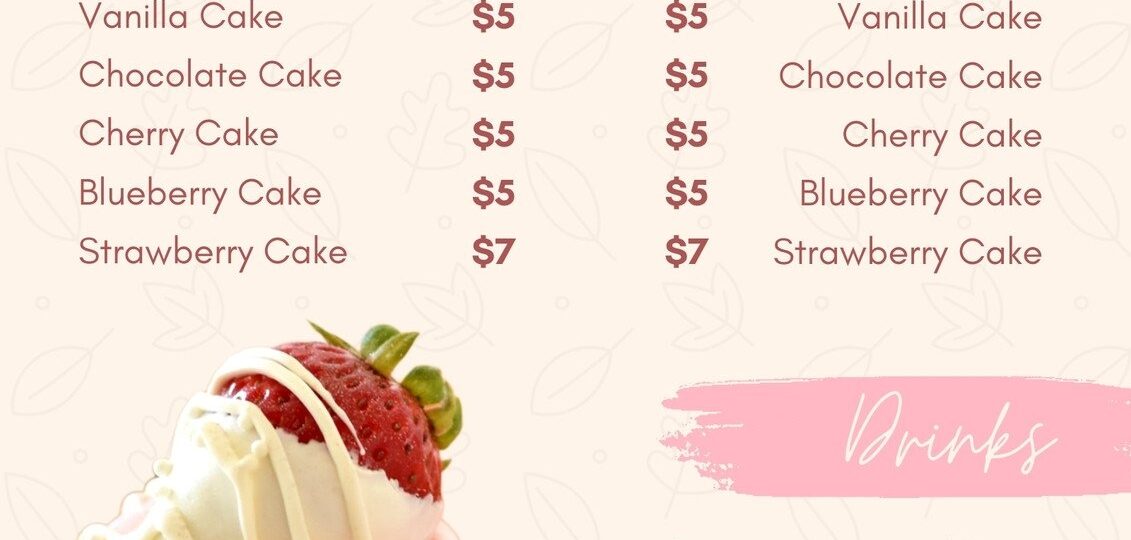 Free And Customizable Delectable Bakery Menu Templates Canva