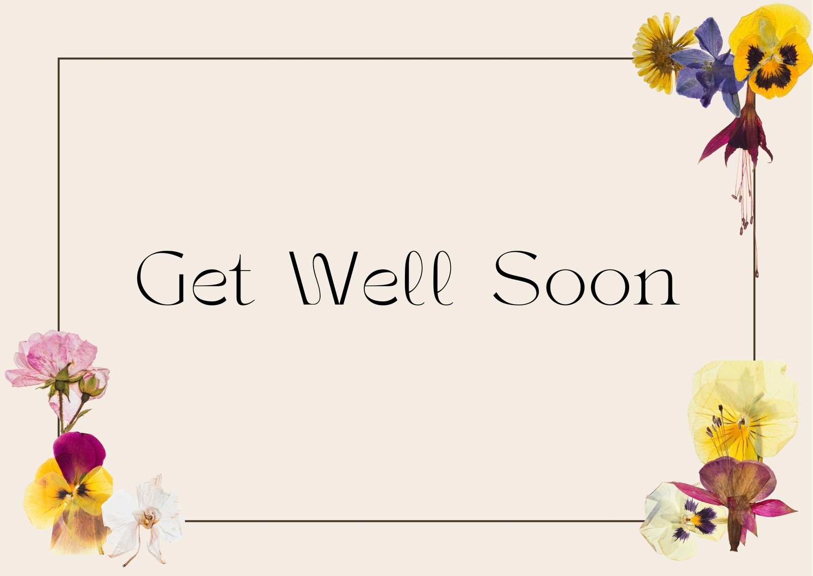 Free And Customizable Get Well Soon Templates Canva
