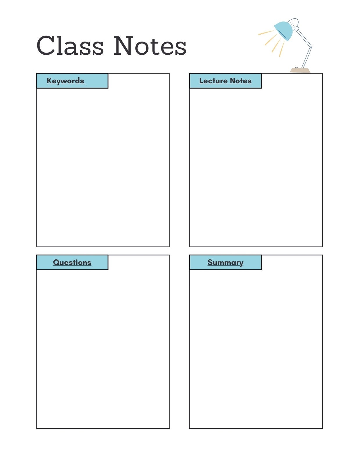 Free And Customizable Notes Templates Free And Customizable Notes Templates