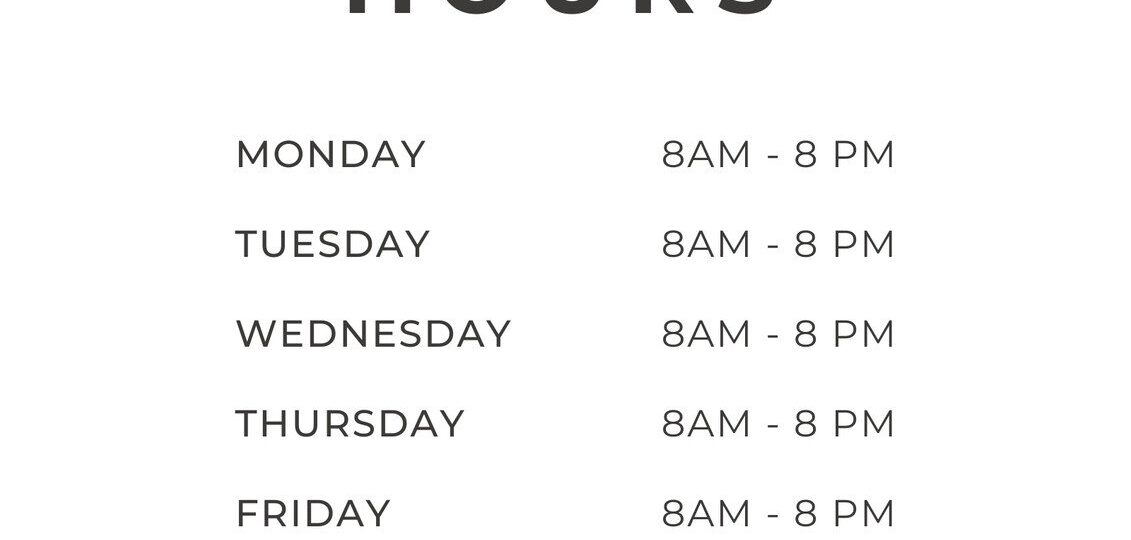 Free And Customizable Opening Hour Templates Canva