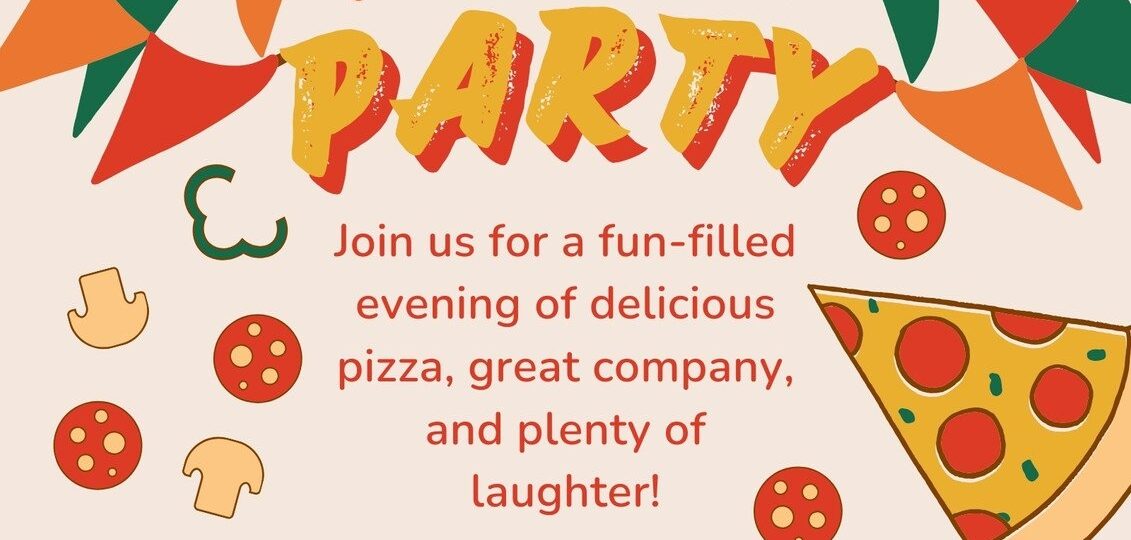 Free And Customizable Pizza Party Templates Canva