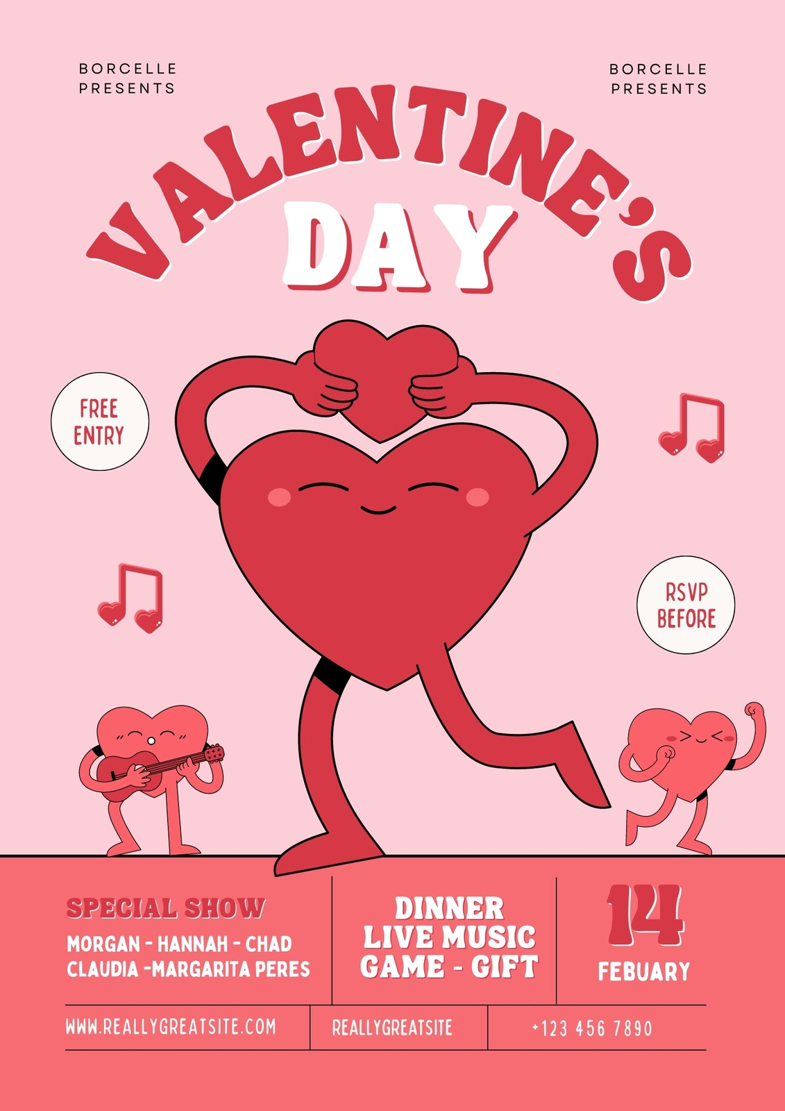 Free And Customizable Valentine s Day Flyer Templates Canva