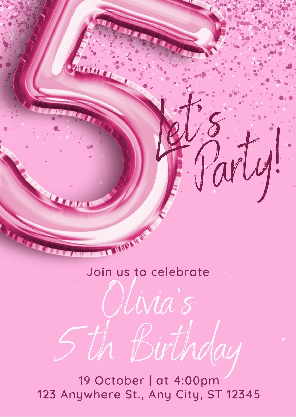 Free And Printable Birthday Invitation Templates Canva Free And Printable Birthday Invitation Templates Canva