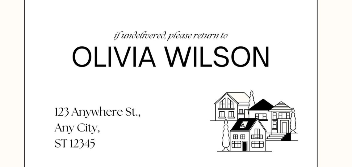 Free And Printable Custom Address Label Templates Canva