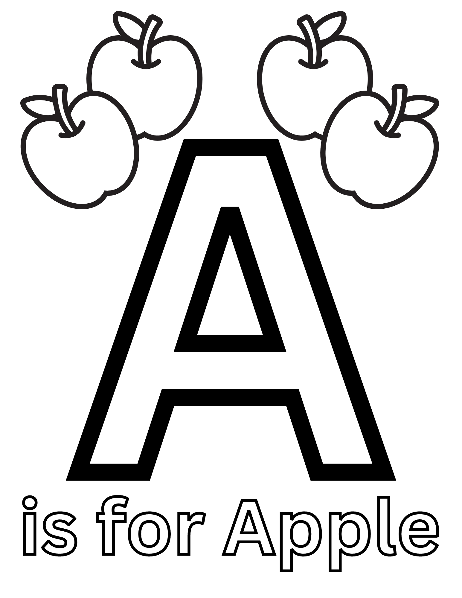 Free Apple Coloring Pages And Activities For Kids Free Apple Coloring Pages And Activities For Kids