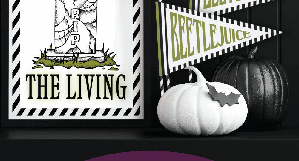 FREE BEETLEJUICE PARTY PRINTABLES Crafts Mad In Crafts