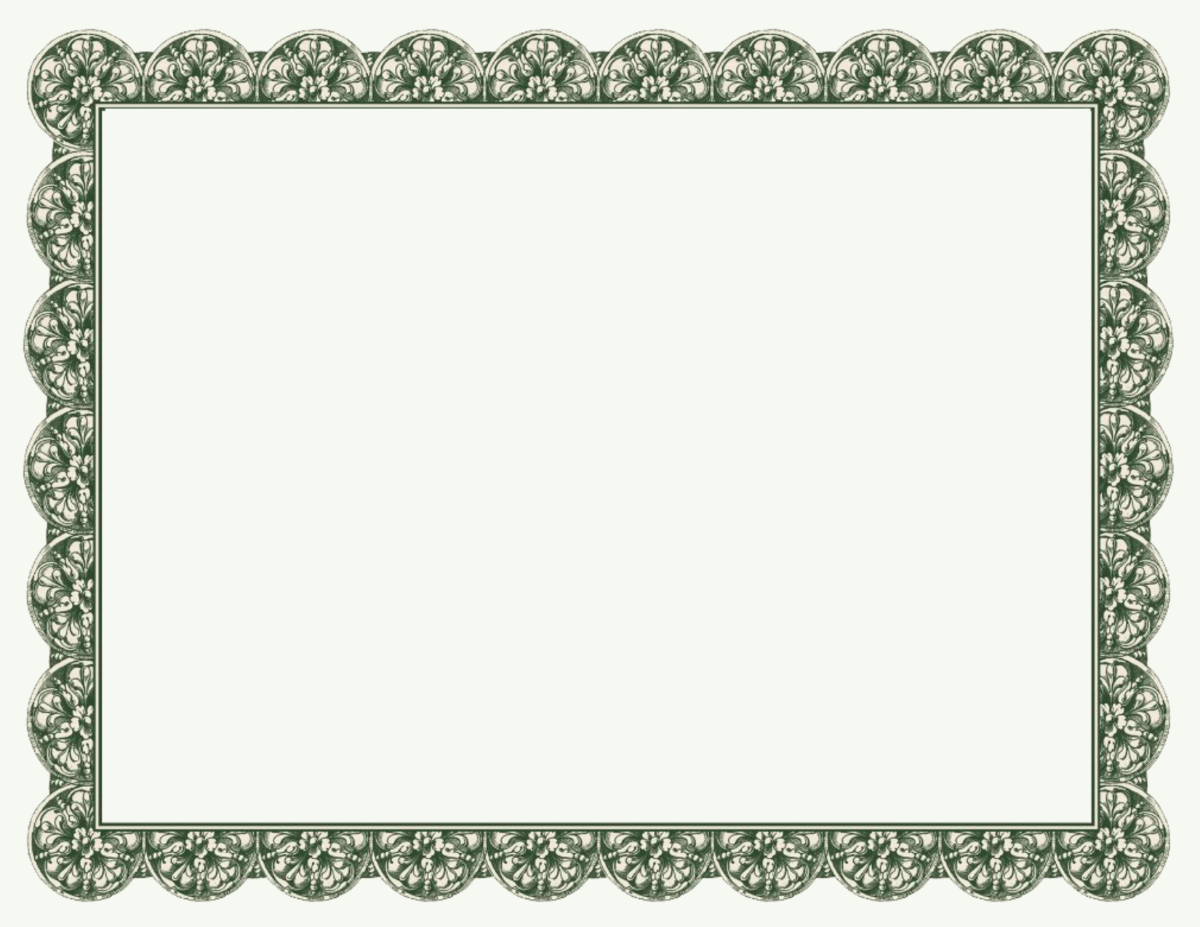 Free Printable Blank Certificate Border Free Printable Blank Certificate Border